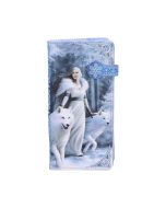 Winter Guardians Embossed Purse (AS) 18.5cm Wolves Gifts Under £100