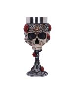 Gothic Roses Goblet 18cm Skulls Halloween Party