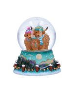 Winter Highland Cow Snow Globe Unspecified Highland Cows