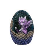 Geode Home (Purple) 10.7cm Dragons LED Figurines