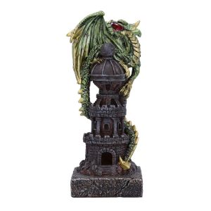 Nemesis Now Dragon Ivy Kelch – Handbemalter Gothic-Kelch Mit Drachen & Efeu, 20 Cm