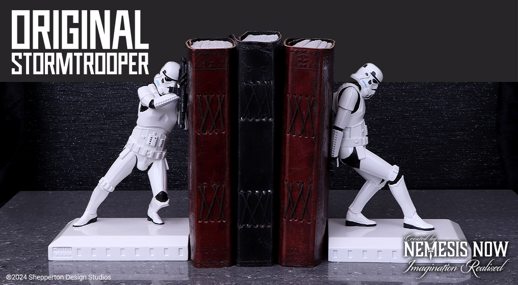 Original Stormtrooper Bookends | Nemesis Now