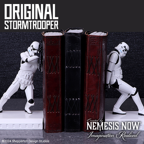 Original Stormtrooper Bookends | Nemesis Now