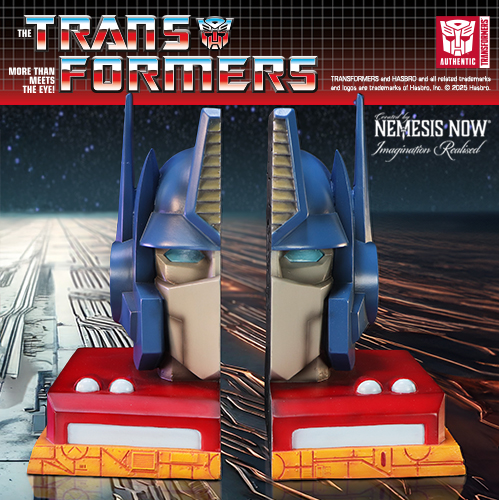 Nemesis Now | Transformers Optimus Prime Bookends