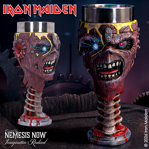 Nemesis Now | Iron Maiden Can I Play with Madness Goblet