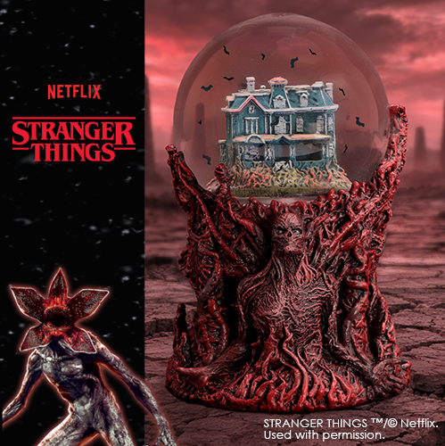Nemesis Now | Stranger Things Vecna Snow Globe