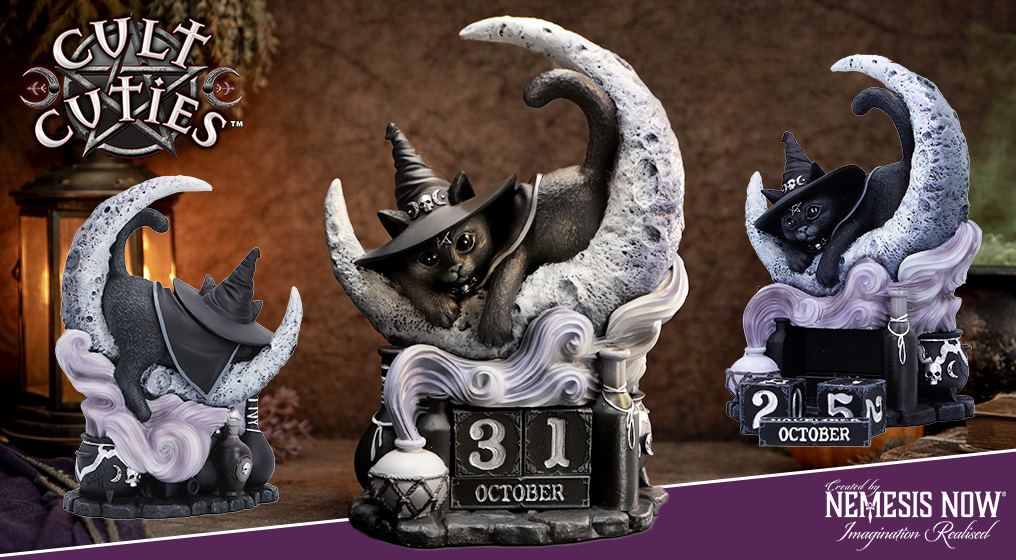 Nemesis Now | Cult Cuties Purrah Perpetual Calendar