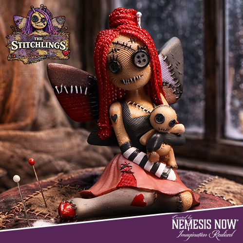 Nemesis Now | Stitchlings - Poppy Thread 