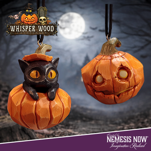 Whisper Wood | Pumpkin and Patch Hanging Ornaments