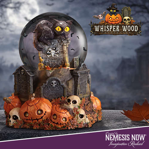 Whisper Wood | Pumpkin Patch Snow Globe 