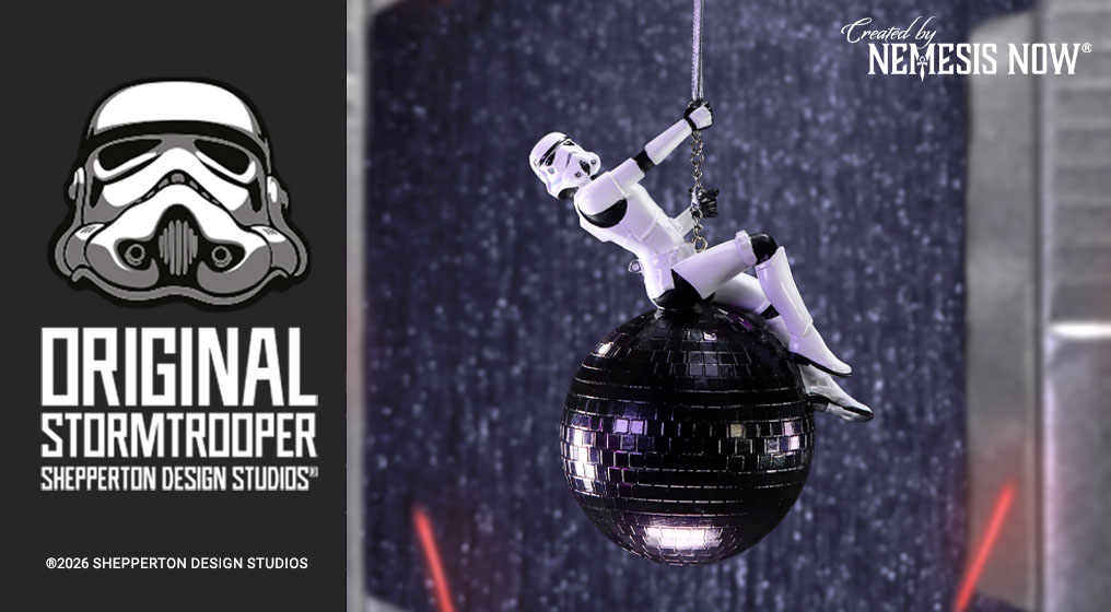 Original Stormtrooper Wrecking Ball Hanging Ornament | Nemesis Now