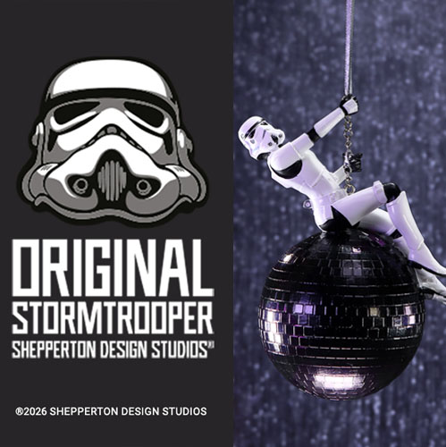 Original Stormtrooper Wrecking Ball Hanging Ornament | Nemesis Now
