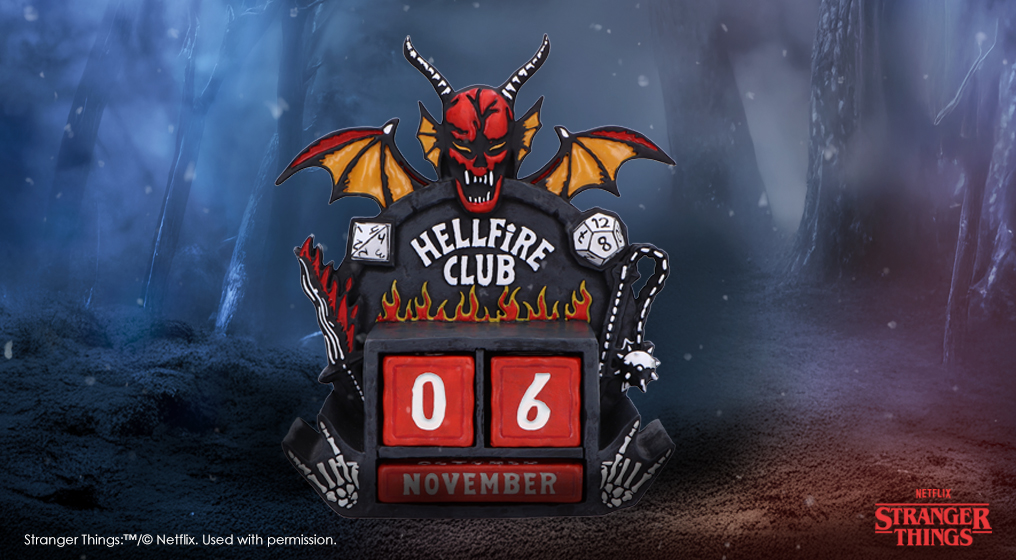 Stranger Things Collection | Hellfire Club Perpetual Calendar Stranger Things Collection | Hellfire Club Perpetual Calendar