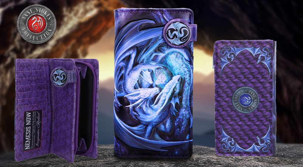 Anne Stokes | Welcome Hatchling Embossed Purse