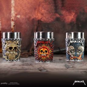 Metallica Shot Glass set 8.5cm (Set of 3)