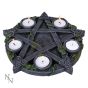 Wiccan Pentagram Tea light Holder 25.5cm Witchcraft & Wiccan Gifts Under £100