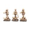 See No, Hear No, Speak No Skeletons(Set 3)8.5cmP6 Skeletons Statues Small (Under 15cm)