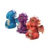 Three Wise Dragonlings 8.5cm Dragons Figurines de dragons