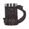 Bronze Drakkar Viking Tankard 15cm Mythology Mythologie