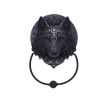 Wolf Moon Door Knocker 20.5cm Wolves Articles en Vente