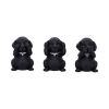 Three Wise Labradors 8.5cm Dogs Articles en Vente