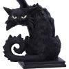 Spite Candlestick Holder 18.5cm Cats Every Day Is Halloween