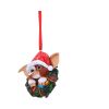 Gremlins Gizmo in Wreath Hanging Ornament 10cm Fantasy Top 200