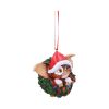 Gremlins Gizmo in Wreath Hanging Ornament 10cm Fantasy Top 200