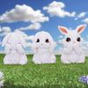 Three Wise Bunnies 9cm Animals Gifts Under £100