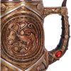 House of the Dragon Targaryen Crown and Dagger Tankard 16cm Fantasy Gifts Under £100