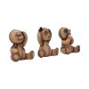 Three Wise Voodoo Dolls 8cm Witchcraft & Wiccan Top 200 None Licensed