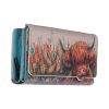 Highland Cow Embossed Purse 18.5cm Animals Top 200 None Licensed