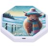 Winter Highland Cows Foldable Lamp 21cm Animals NEMESIS NOW | EASTER SALE