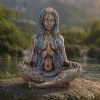 Celestial Goddess Art Figurine (Bronze Small) Witchcraft & Wiccan New Arrivals