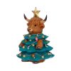Winter Highland Cow Tree Indéterminé Highland Cows