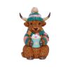 Winter Highland Cow Hot Cocoa Animals Highland Cows