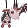 Sneak and Peak Hanging Ornaments (Set of 2) Bats Spooky Season