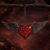 Black Winged Heart Hanging Ornament Gothic New Arrivals