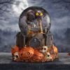 Pumpkin Patch Snow Globe Cats Spooky Season