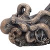 Release the Kraken Wine Bottle Holder 25.8cm Octopus NEMESIS NOW | EASTER SALE