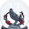 Twilight Bloom Snow Globe 12.5cm Ravens Gifts Under £100