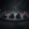 Midnight Treasures (Set of 4) 5.5cm Dragons Figurines de dragons