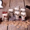 Six Shooter Skulls 10cm (set of 6) Skulls Halloween Party