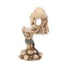 Deliberation Tealight Holder 15.5cm Skulls Halloween Party