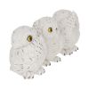 Three Wise Owls 8cm Owls Christmas Gift Guide Figurines