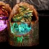Arboreal Hatchling Green 10.8cm Dragons LED Figurines