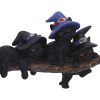 Purrfect Broomstick 27.5cm Cats Halloween RRP Below 20