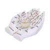 Palmist's Guide (White) 22.3cm Palmistry Articles en Vente
