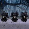 Three Wise Vampuss 9cm Cats Halloween RRP Below 20