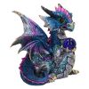 Orb Hoard (Blue) 15.5cm Dragons Figurines de dragons